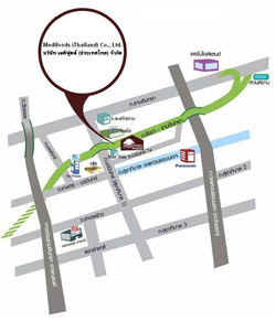 Map Medifoods Office